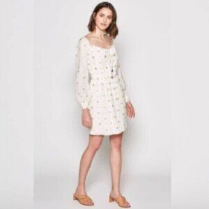 NWT Joie Mianda Long Sleeve Mini Dress